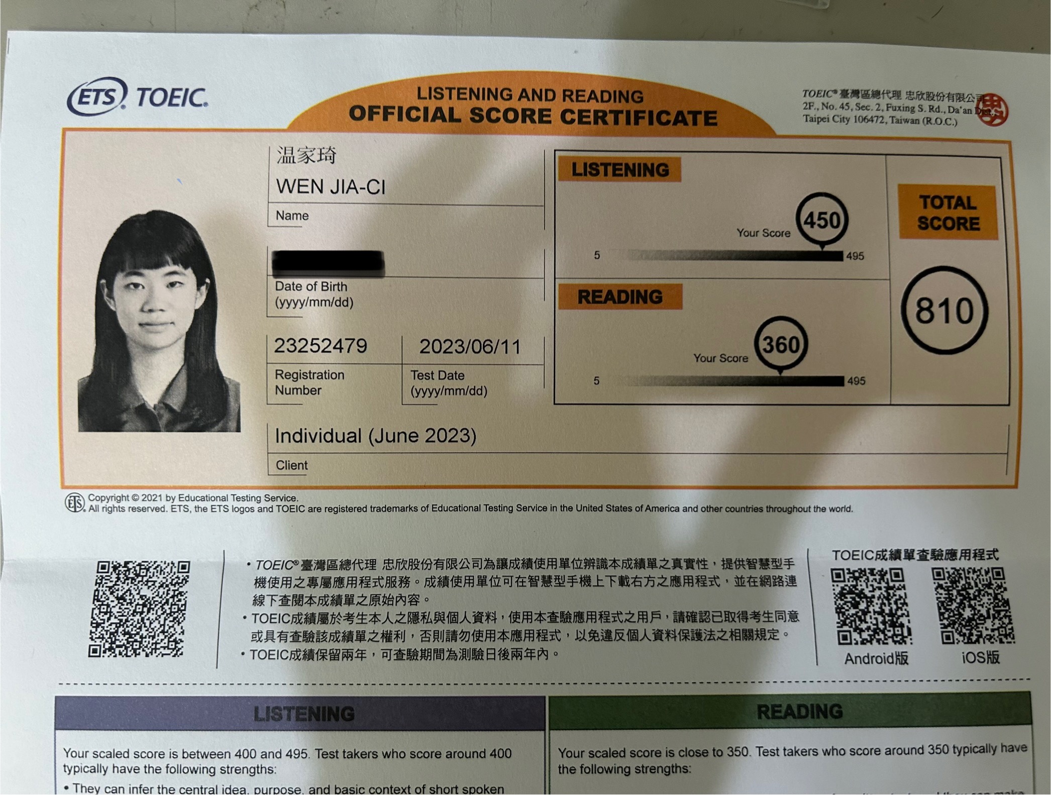 TOEIC